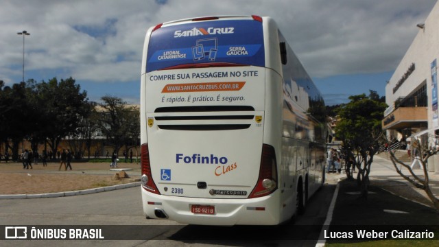 VUSC - Viação União Santa Cruz 2380 na cidade de Florianópolis, Santa Catarina, Brasil, por Lucas Weber Calizario. Número da foto: #6105423.