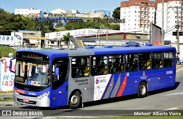 Empresa de Transportes e Turismo Carapicuiba 24.884 na cidade de Barueri, São Paulo, Brasil, por Michael  Alberto Vieira. Número da foto: #6104975.