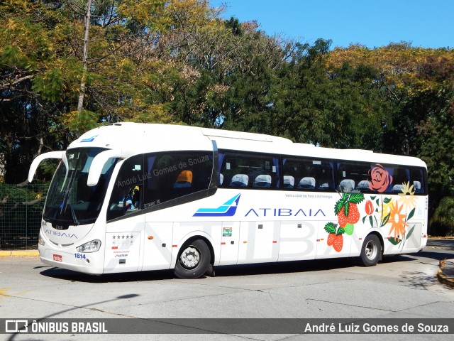 Viação Atibaia São Paulo 1814 na cidade de São Paulo, São Paulo, Brasil, por André Luiz Gomes de Souza. ID da foto: 6105819.