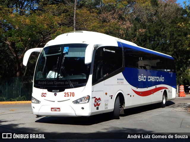 Viação São Cristóvão 2570 na cidade de São Paulo, São Paulo, Brasil, por André Luiz Gomes de Souza. Número da foto: #6107654.