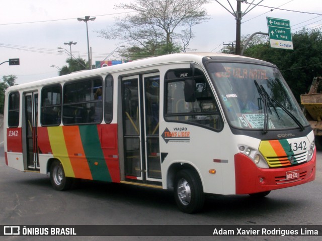 Viação Bom Jesus > VTL - Viação Trans Líder 1342 na cidade de Cubatão, São Paulo, Brasil, por Adam Xavier Rodrigues Lima. ID da foto: 6107348.