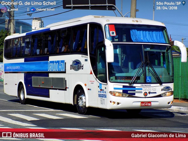VIDA - Viação Danúbio Azul 6011 na cidade de São Paulo, São Paulo, Brasil, por Gabriel Giacomin de Lima. Número da foto: #6108070.