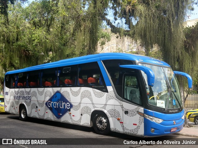 Gray Line Tours 818 na cidade de Rio de Janeiro, Rio de Janeiro, Brasil, por Carlos Alberto de Oliveira Júnior. ID da foto: 6108480.