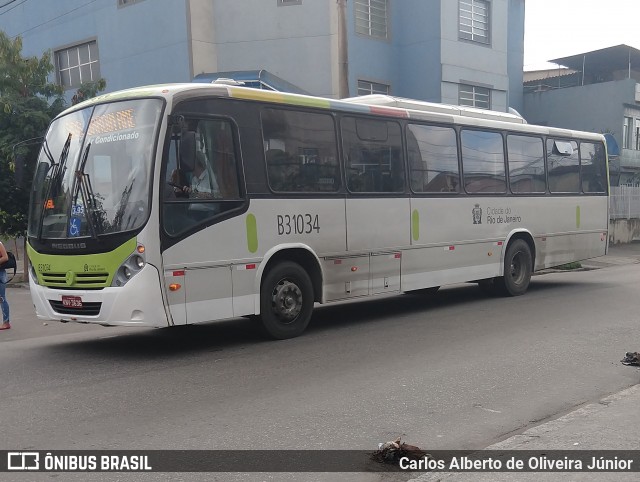 Viação VG B31034 na cidade de Rio de Janeiro, Rio de Janeiro, Brasil, por Carlos Alberto de Oliveira Júnior. Número da foto: #6109261.
