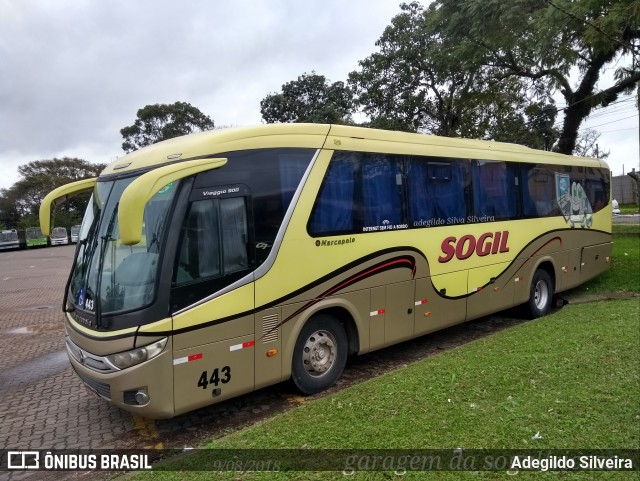 SOGIL - Sociedade de Ônibus Gigante Ltda. 443 na cidade de Brasil, por Adegildo Silveira. Número da foto: #6108532.
