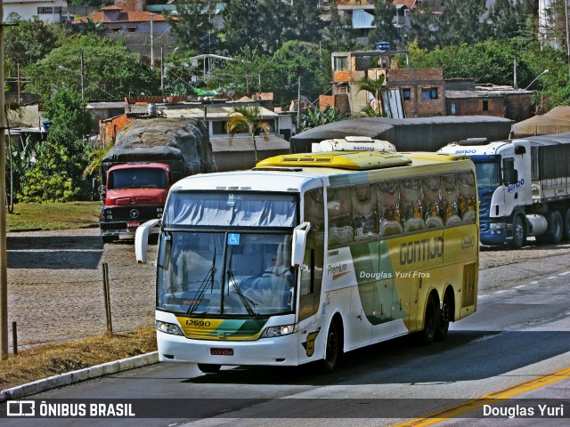 Empresa Gontijo de Transportes 12590 na cidade de João Monlevade, Minas Gerais, Brasil, por Douglas Yuri. Número da foto: #6108966.