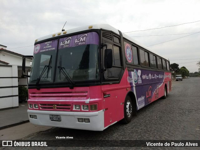 Ônibus Particulares 1735 na cidade de Lagoa da Prata, Minas Gerais, Brasil, por Vicente de Paulo Alves. Número da foto: #6110148.