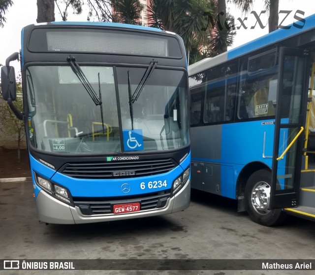 Transwolff Transportes e Turismo 6 6234 na cidade de Brasil, por Matheus Ariel. ID da foto: 6110799.