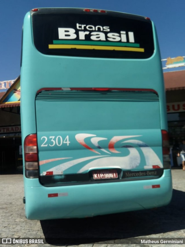 Trans Brasil > TCB - Transporte Coletivo Brasil 2304 na cidade de Extrema, Minas Gerais, Brasil, por Matheus Germiniani. Número da foto: #6111612.