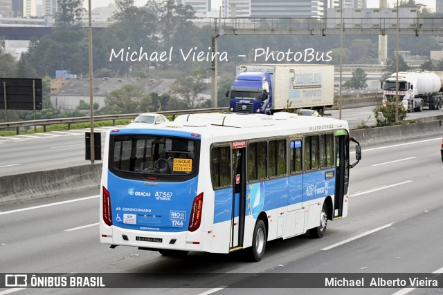 Viação Nossa Senhora das Graças A71567 na cidade de Barueri, São Paulo, Brasil, por Michael  Alberto Vieira. ID da foto: 6111145.