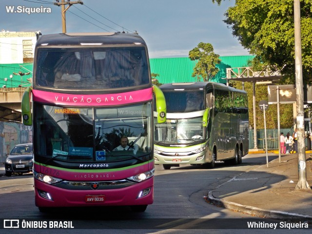 Viação Garcia 16176 na cidade de São Paulo, São Paulo, Brasil, por Whitiney Siqueira. ID da foto: 6111069.