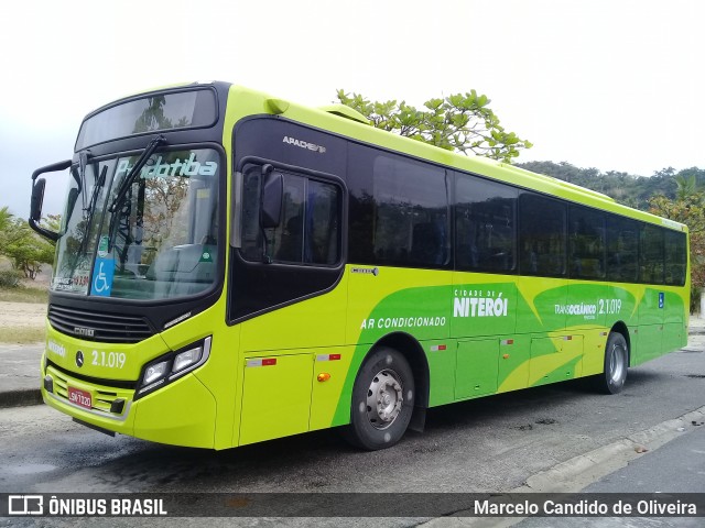 Viação Pendotiba 2.1.019 na cidade de Niterói, Rio de Janeiro, Brasil, por Marcelo Candido de Oliveira. Número da foto: #6111839.