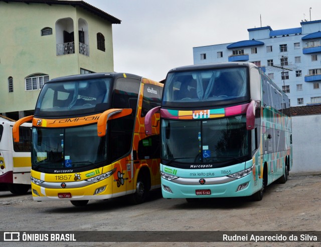 UTIL - União Transporte Interestadual de Luxo 11865 na cidade de Mogi das Cruzes, São Paulo, Brasil, por Rudnei Aparecido da Silva. ID da foto: 6111930.