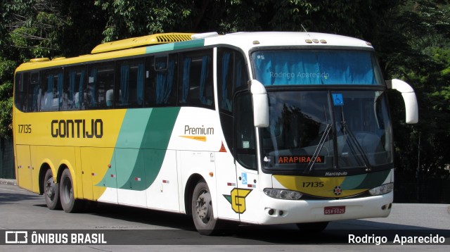 Empresa Gontijo de Transportes 17135 na cidade de São Paulo, São Paulo, Brasil, por Rodrigo  Aparecido. ID da foto: 6113157.