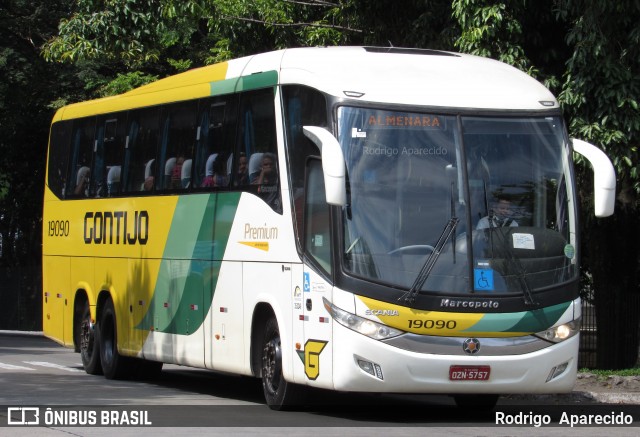 Empresa Gontijo de Transportes 19090 na cidade de São Paulo, São Paulo, Brasil, por Rodrigo  Aparecido. ID da foto: 6113191.