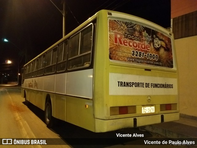 Fogos Recorde 3479 na cidade de Santo Antônio do Monte, Minas Gerais, Brasil, por Vicente de Paulo Alves. ID da foto: 6113802.