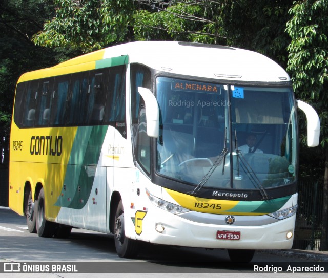 Empresa Gontijo de Transportes 18245 na cidade de São Paulo, São Paulo, Brasil, por Rodrigo  Aparecido. ID da foto: 6113164.