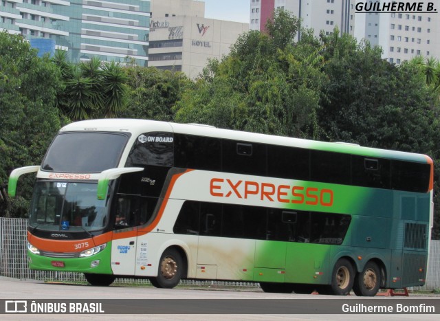 Expresso Transporte e Turismo Ltda. 3075 na cidade de Curitiba, Paraná, Brasil, por Guilherme Bomfim. Número da foto: #6112493.