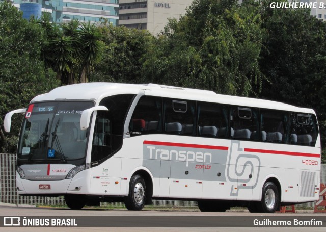 Transpen Transporte Coletivo e Encomendas 40020 na cidade de Curitiba, Paraná, Brasil, por Guilherme Bomfim. Número da foto: #6083657.