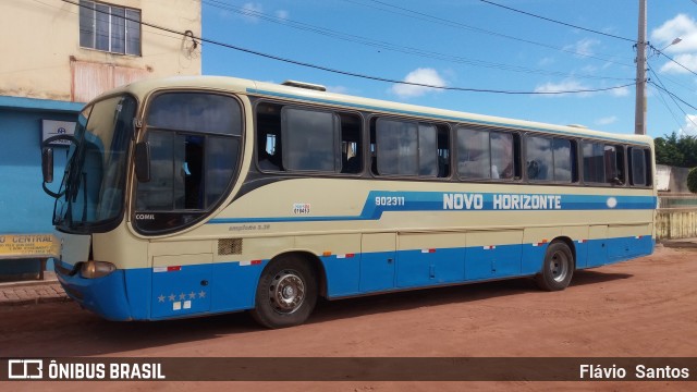 Viação Novo Horizonte 902311 na cidade de Barra da Estiva, Bahia, Brasil, por Flávio  Santos. ID da foto: 6082253.