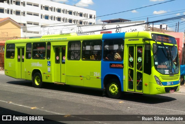 EMTRACOL - Empresa de Transportes Coletivos 03264 na cidade de Teresina, Piauí, Brasil, por Ruan Silva Andrade. Número da foto: #6082457.