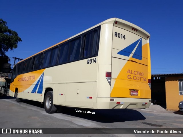 Empresa Alcino G. Cotta R014 na cidade de Matozinhos, Minas Gerais, Brasil, por Vicente de Paulo Alves. Número da foto: #6082507.