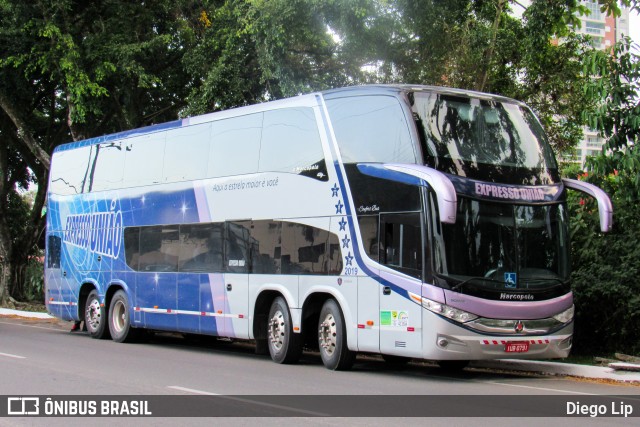 Expresso União Turismo 2019 na cidade de Joinville, Santa Catarina, Brasil, por Diego Lip. Número da foto: #6082466.