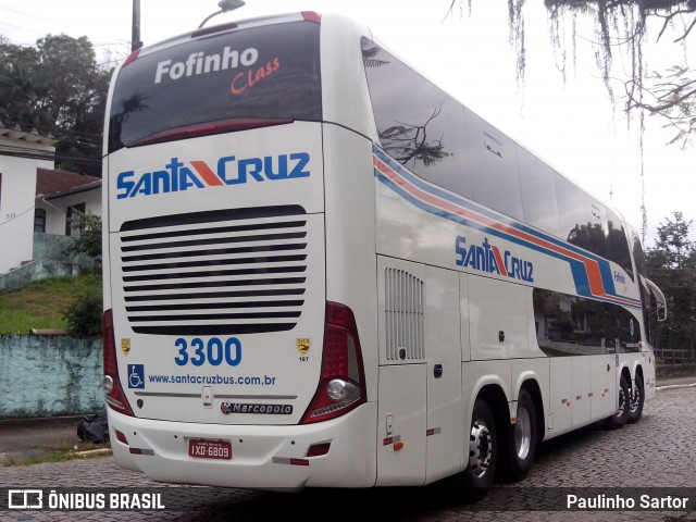 VUSC - Viação União Santa Cruz 3300 na cidade de Joinville, Santa Catarina, Brasil, por Paulinho Sartor. ID da foto: 6082608.