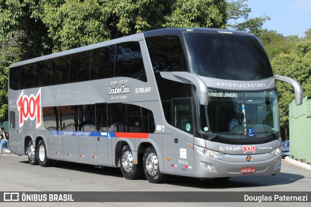 Auto Viação 1001 RJ 108.649 na cidade de São Paulo, São Paulo, Brasil, por Douglas Paternezi. Número da foto: #6083087.
