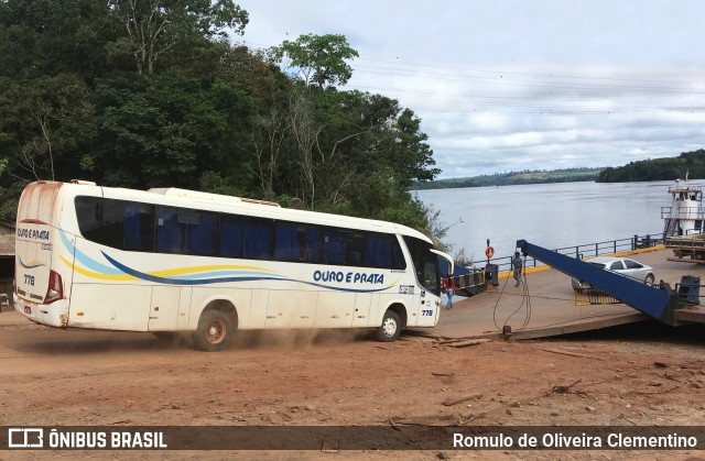 Viação Ouro e Prata 778 na cidade de Vitória do Xingu, Pará, Brasil, por Romulo de Oliveira Clementino. ID da foto: 6083226.