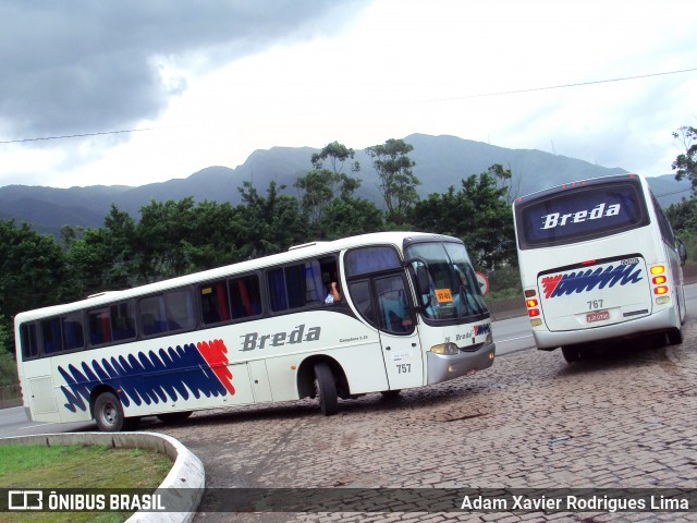 Breda Transportes e Serviços 757 na cidade de Cubatão, São Paulo, Brasil, por Adam Xavier Rodrigues Lima. ID da foto: 6114349.