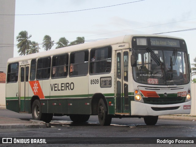 Auto Viação Veleiro 8509 na cidade de Maceió, Alagoas, Brasil, por Rodrigo Fonseca. ID da foto: 6115173.