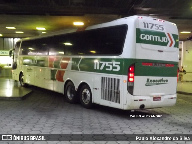 Empresa Gontijo de Transportes 11755 na cidade de Belo Horizonte, Minas Gerais, Brasil, por Paulo Alexandre da Silva. ID da foto: 6114685.