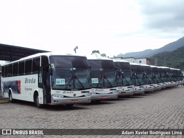 Breda Transportes e Serviços 1151 na cidade de Cubatão, São Paulo, Brasil, por Adam Xavier Rodrigues Lima. ID da foto: 6114352.