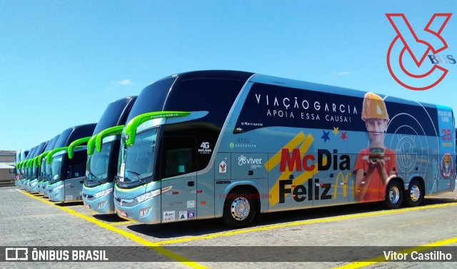 Viação Garcia 8535 na cidade de Londrina, Paraná, Brasil, por Vitor Castilho. Número da foto: #6114173.