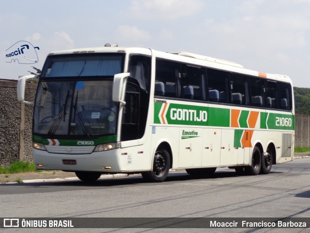 Empresa Gontijo de Transportes 21060 na cidade de São Paulo, São Paulo, Brasil, por Moaccir  Francisco Barboza. Número da foto: #6115963.