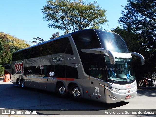 Auto Viação 1001 RJ 108.685 na cidade de São Paulo, São Paulo, Brasil, por André Luiz Gomes de Souza. Número da foto: #6118075.