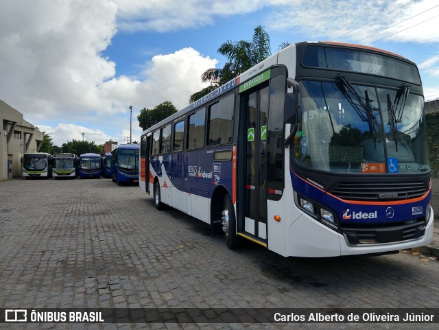 Viação Ideal B28625 na cidade de Rio de Janeiro, Rio de Janeiro, Brasil, por Carlos Alberto de Oliveira Júnior. ID da foto: 6117097.