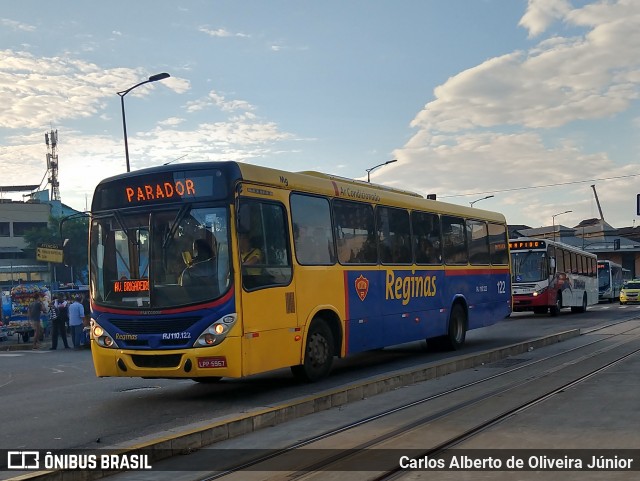 Auto Viação Reginas RJ 110.122 na cidade de Rio de Janeiro, Rio de Janeiro, Brasil, por Carlos Alberto de Oliveira Júnior. Número da foto: #6116881.
