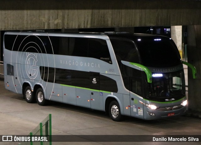 Viação Garcia 8921 na cidade de Curitiba, Paraná, Brasil, por Danilo Marcelo Silva. ID da foto: 6117741.