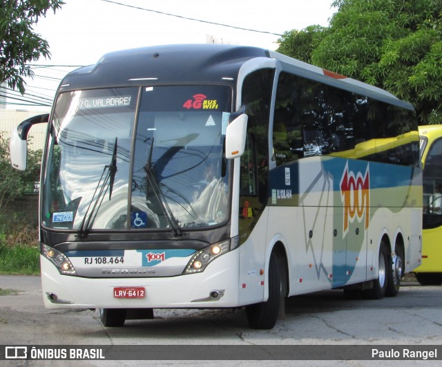Auto Viação 1001 RJ 108.464 na cidade de Campos dos Goytacazes, Rio de Janeiro, Brasil, por Paulo Rangel. Número da foto: #6117312.