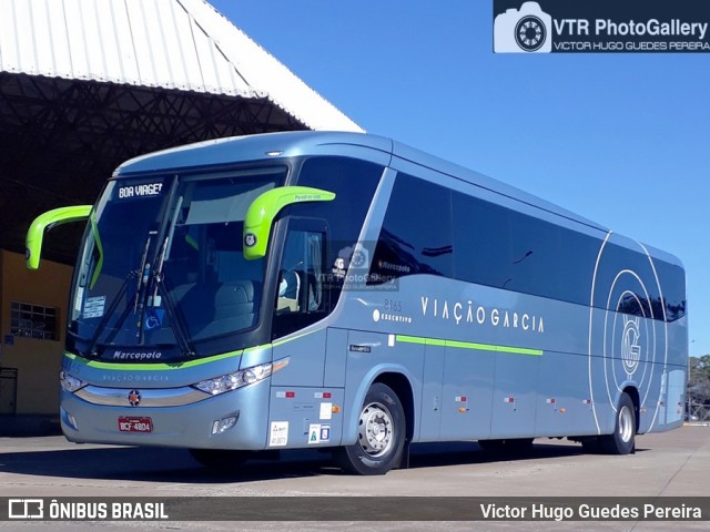 Viação Garcia 8165 na cidade de Maringá, Paraná, Brasil, por Victor Hugo Guedes Pereira. Número da foto: #6117848.