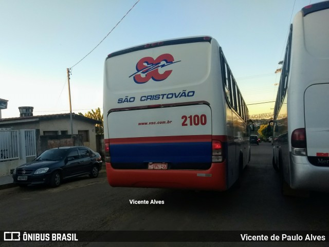 Viação São Cristóvão 2100 na cidade de Dores do Indaiá, Minas Gerais, Brasil, por Vicente de Paulo Alves. Número da foto: #6118539.