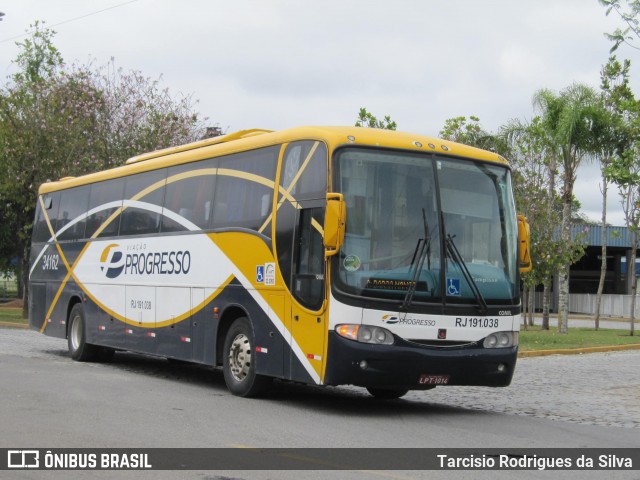 Viação Progresso RJ 191.038 na cidade de Juiz de Fora, Minas Gerais, Brasil, por Tarcisio Rodrigues da Silva. Número da foto: #6117858.