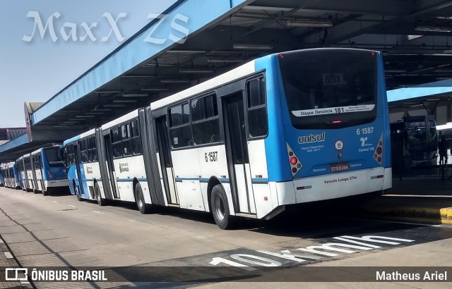 Viação Cidade Dutra 6 1587 na cidade de Brasil, por Matheus Ariel. ID da foto: 6119415.