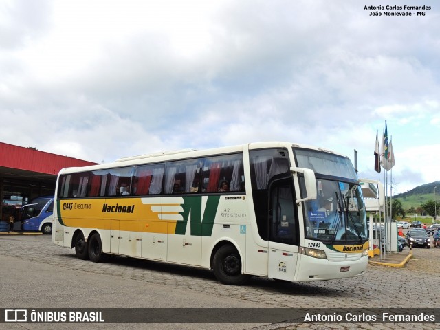 Viação Nacional 12445 na cidade de João Monlevade, Minas Gerais, Brasil, por Antonio Carlos Fernandes. ID da foto: 6119463.