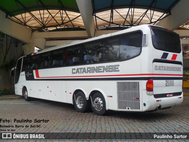 Auto Viação Catarinense 2569 na cidade de Joinville, Santa Catarina, Brasil, por Paulinho Sartor. Número da foto: #6119428.