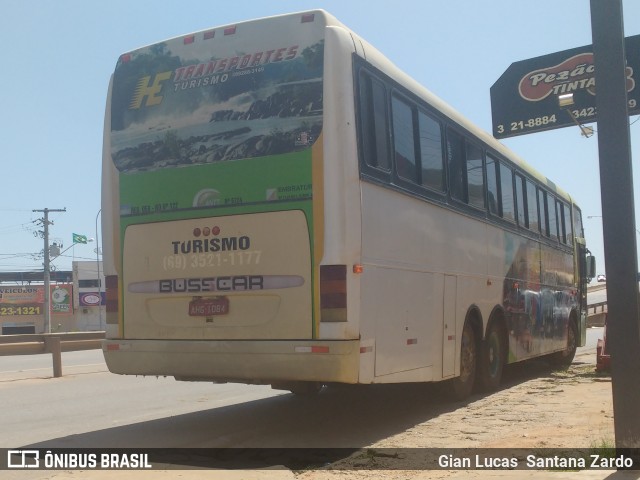 Ônibus Particulares 1084 na cidade de Ji-Paraná, Rondônia, Brasil, por Gian Lucas  Santana Zardo. Número da foto: #6120007.