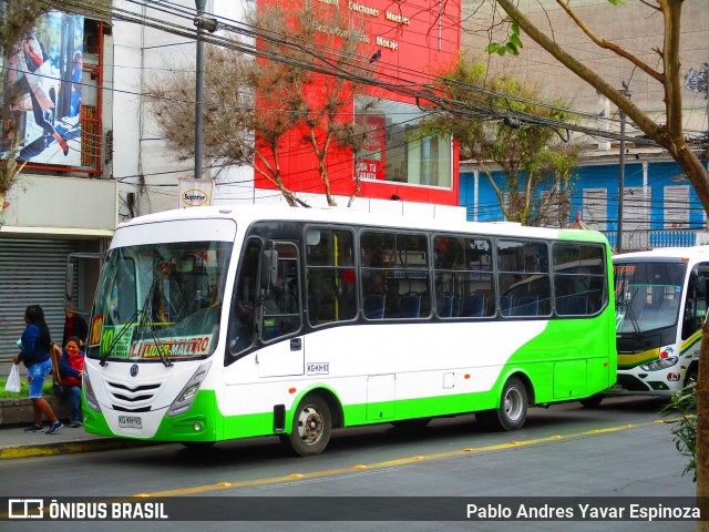 Línea 10 Iquique KGKH93 na cidade de Iquique, Iquique, Tarapacá, Chile, por Pablo Andres Yavar Espinoza. Número da foto: #6120197.
