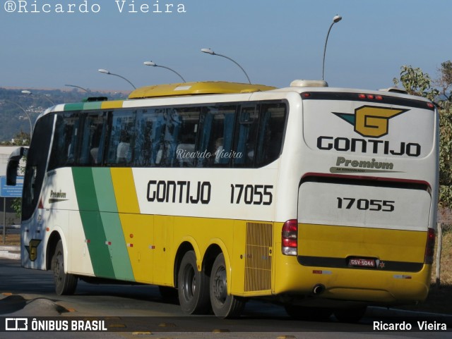 Empresa Gontijo de Transportes 17055 na cidade de Brasília, Distrito Federal, Brasil, por Ricardo Vieira. ID da foto: 6120860.